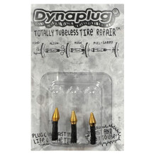 DYNAPLUG Soft Nose Puncture Repair Plugs 3 Pack in Gold