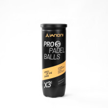 ianoni Padel Balls Natural Rubber with Great Flex Elasticity-1 Can