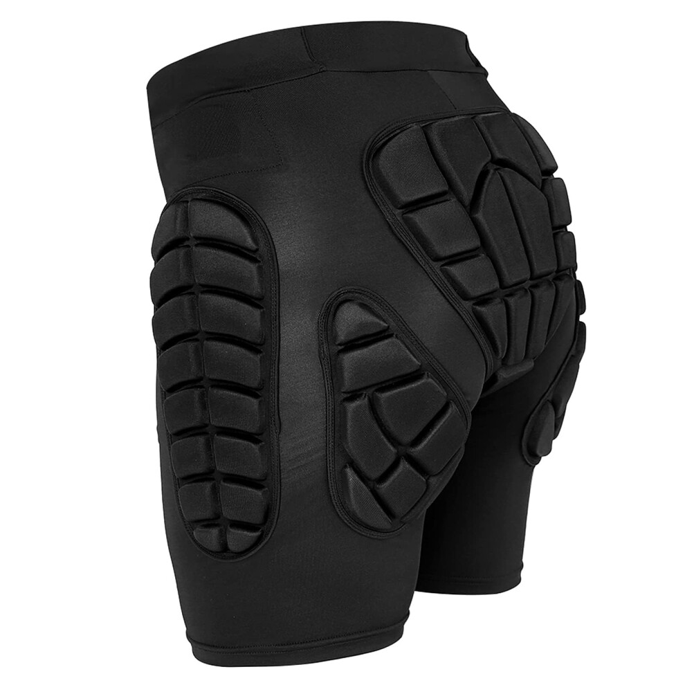 Photos - Climbing Gear TOMSHOO Protective Padded Shorts With Hip And Butt Pad - Impact Resistance, Breathable For Skiing, Snowboarding And Skating