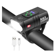 Bike Light, Usb Rechargeable Bicycle Headlight 2000 Lumen Super Bright Bike Front Light Ipx