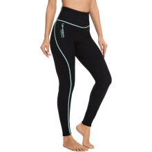 Lemorecn Women's Wetsuit Pants 2mm Super Stretch Neoprene Swim Pants for Diving Surfing Swimming Snorkeling Scuba Kayaking Water Sports(UK1023-BLACKG