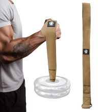 J Bryant Enhanced Arm Wrestling Training Loading Strap Suitable for Wrist Forearm and Biceps Workouts Compatible with 1 Inch and 2 Inches Barbell Pla