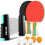 KIKILIVE 2 Player Table Tennis Set, Ping Pong Set with Retractable 1