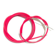 Pink Bike Brake Cable Set - Front & Rear BMX MTB Outer & Inner Complete Cable Set For Bicycle