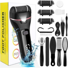 Elektrische Fußfeile – AUDBURN – ABURNUDREY – Schwarz – Wiederaufladbar