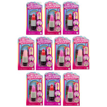 Barbie Miniland Dolls - Pop Reveal, Cutie Reveal, Fashionista & Colour Reveal Blind Figure Sets - (Fashionista Lipstick Pack of 10)
