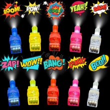 Party Bag Fillers for Kids - 40PCS Action Hero Finger Lights Toys