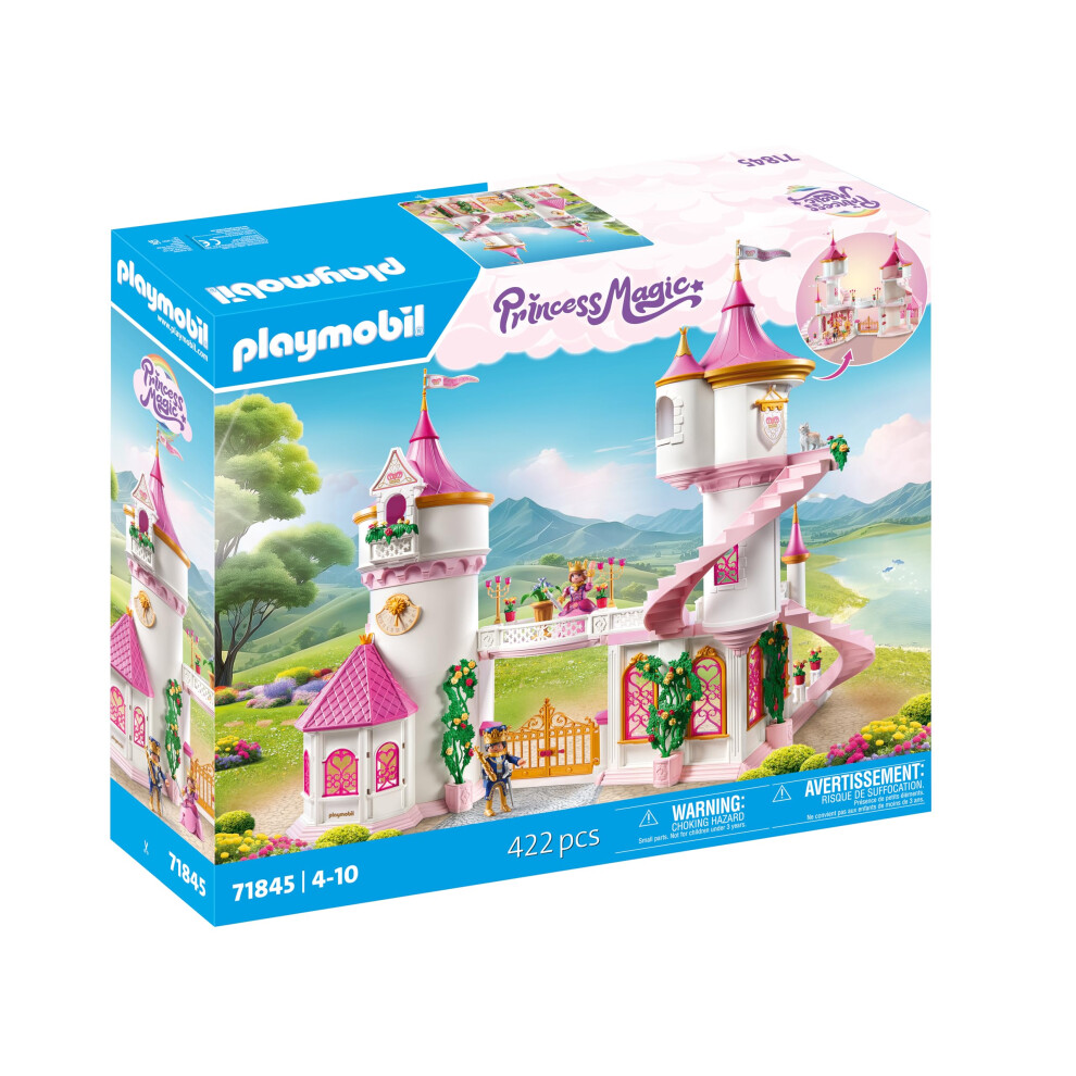 Playmobil | Princess Magic | Princess Castle With Royal Couple | Princess Toy | Castle Playset | Fairy Tale Toy For Kids Aged 4+ | 71845