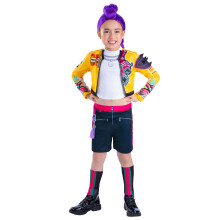 Rubies Official Netflix K-Pop Demon Hunters Rumi Child Costume, Kids Fancy Dress, Size Age 6+ Years