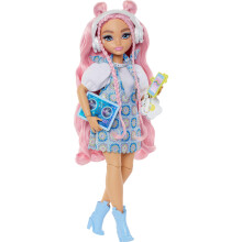 Barbie Dream Besties Doll and Accessories, Daisy Jean Posable Fashion Doll with Removable Fashions & Wavy Pink Hair, 9 DJ & Music Themed Pieces, JDD7