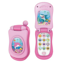 Toy Phone Baby Phone Toy for 1-6 Year Old Boys Girls Music Fake Mobile Phone Toy Gifts for Toddler Age 2 3 4 5 Play Phone Toys Gifts for Boys Girls K
