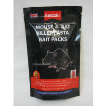 New Rentokil Mouse And Rat Killer Pasta Bait Packs 10 x 10g Sachets FMR52