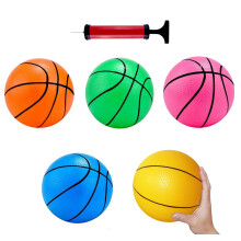 Mini Basketball, Colorful Children'S Mini Toy Basketball Set, With 16cm Rubber Basketball