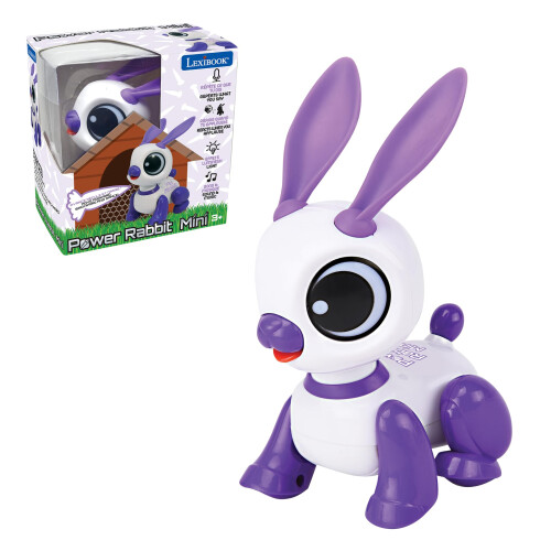 LEXIBOOK, Power Rabbit Mini Robot, ROB02RABLXB