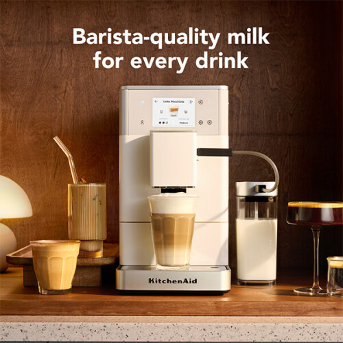 KitchenAid KitchenAid KF4 Fully Automatic Espresso Machine with Iced Coffee Porcelain 2