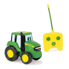John Deere Kids Remote Controlled Johnny Tractor | Remote Control Car Farm Toy | RC Car Kids Toy Suitable For 18 Months & 2, 3, 4+ Years Old Boys & G