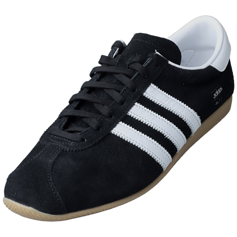 Adidas (7) Paris Mens Casual Trainers In Black White White,Black