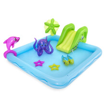 Bestway 7'10" x 6'9" x 34"/2.39m x 2.06m x 86cm Fantastic Aquarium Play Center