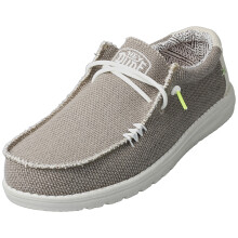 (11) Hey Dude Wally Braided Mens Loafer Shoes in Fossil