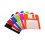 Set of 6 Convenient Coasters Set Floppy Disk Shape Cup Mats Drink Mats Silicone Texture Suitable for Various Cups Use Multicolor 1