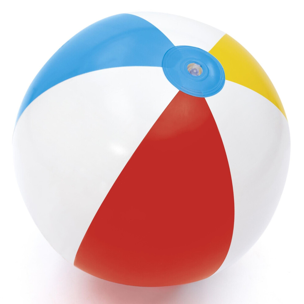 Bestway Panel Beach Ball - 24 Inch, White