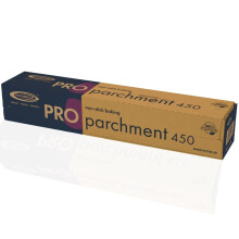 PROWRAP | Baking Parchment Paper Ideal for Home & Professional Catering Kitchen | Grease Free - Non Stick | Extra Wide 450mm x 50m