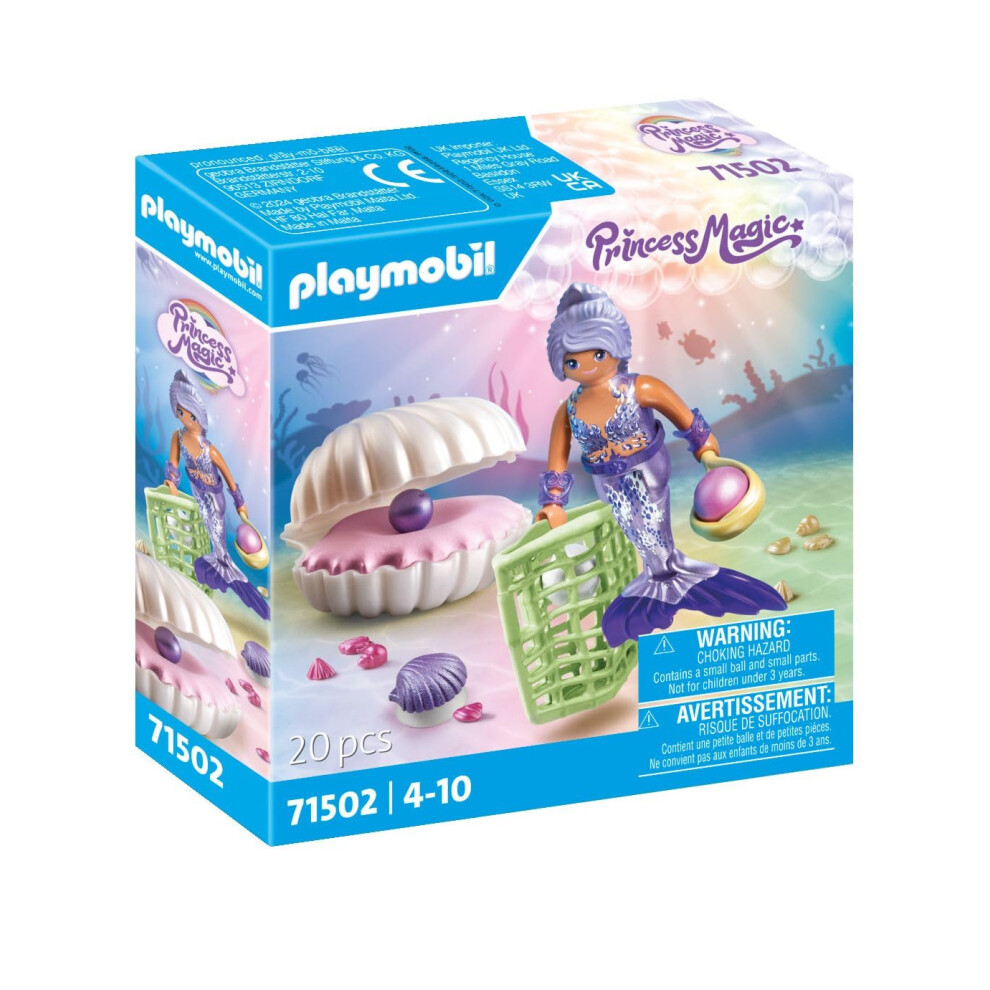 Playmobil Mermaid With Pearl Seashell