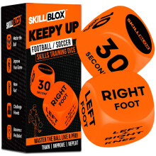 Skill Blox Keepy Uppy Football Dice Game 2 Pack | Football Gifts for Boys