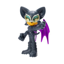 DC x Sonic Rogue as Catwoman 2.5" / 6.35cm Action Figure, Officially Licensed by Jakks Pacific, Highly Articulated and Detailed Design, Collector's P