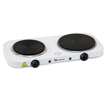 SQ Professional Blitz Electric Hot Plates Hob - Table-Top Single & Double Portable Rings for Cooking, Warming, Boiling - Fryer for