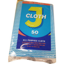 J Cloth - Original All Purpose Household Room Cleaning Hygienic Cloths - 50 Count