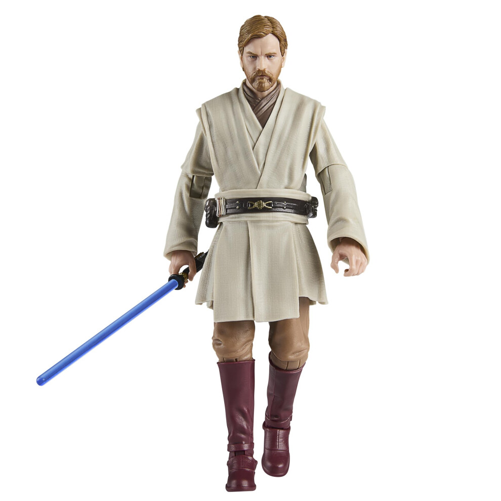 Star Wars The Series Obi-Wan Kenobi, Revenge Of The Sith Premium Collectible 15-Cm Action Figure Black