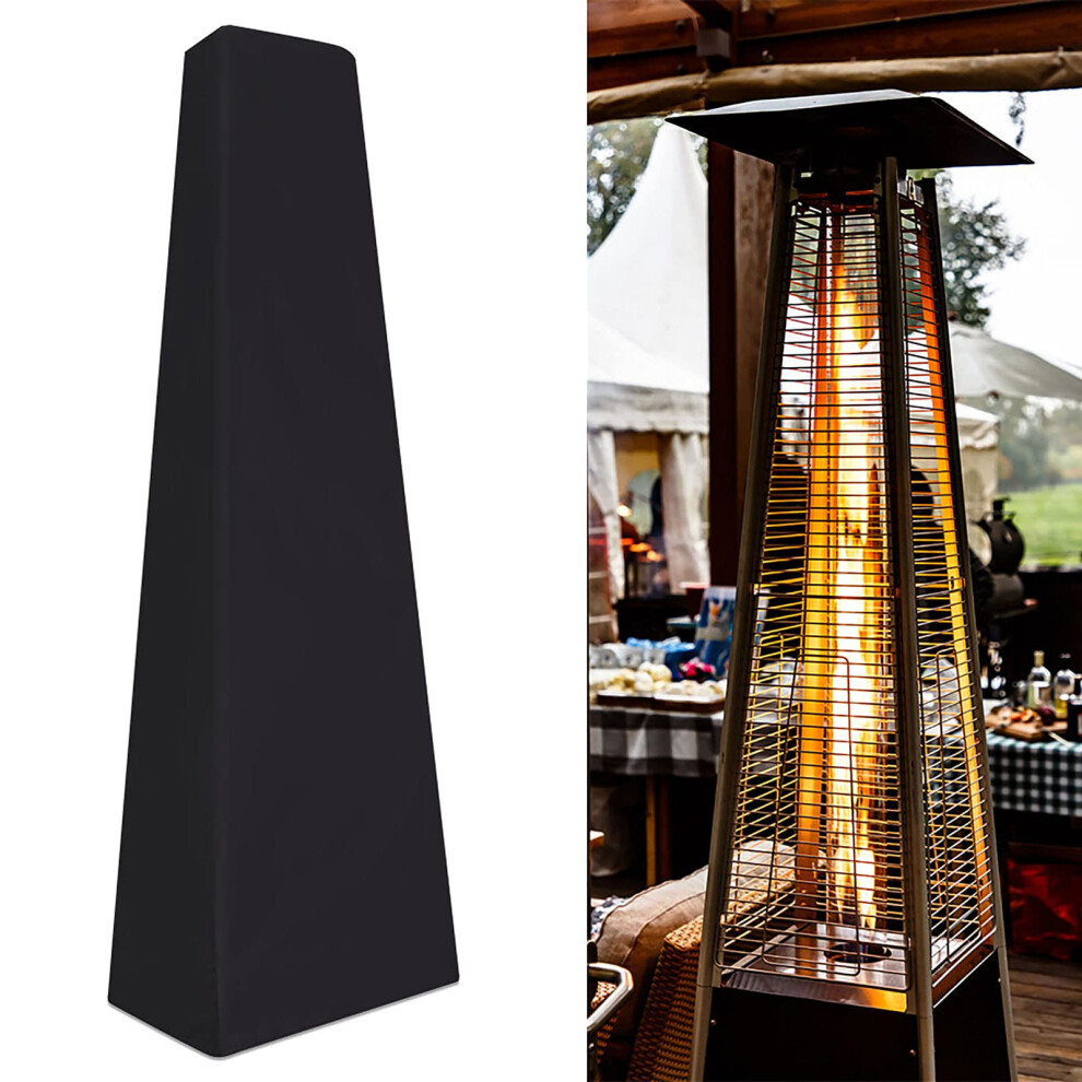 NA Patio Heater Cover, Garden Outdoor Heavy Duty Waterproof Protection Cover for Pyramid Heaters, Furniture Cover, Suitable for In