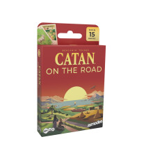 CATAN - On The Road | Strategic Travel Family Card Game | Ages 10+ | 3-4 Players | 15 Minutes Playing Time