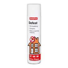 Beaphar - Defest Household Flea Spray - Kills Fleas, Ants & Cockroaches - Treats Flea Infestations in the Home - Fast-Acting Insec