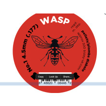 Wasp Pellets #1: .177: 4.5mm
