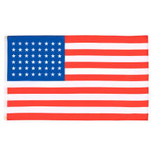 AZ FLAG - Usa 48 Stars Flag - 2x3 Ft - 100D Polyester Us - American Banner with Two Metal Grommets - Fade Resistant - Vivid Colors