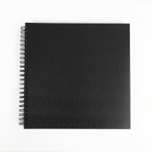 Seawhite - Sketchbook - Square 30 x 30 cm - Wirebound - 50 Sheets - Acid Free - 150 gsm Ring Bound Art Craft Sketch Drawing Book -