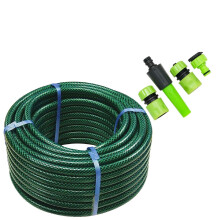 Dapetz Reinforced Hose Pipe Connectors Set – Anti Kinking Garden Hose, 15M Flexi Hose, Durable Hosepipe for Garden, Magic Hose, P