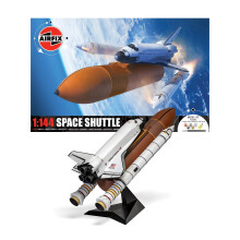 Airfix - A50200 Space Shuttle Gift Set - Plastic Model Kits, Spacecraft Building Kits for Adults & Kids 8+, Includes: 1:144 Scale Model, Humbrol Acry