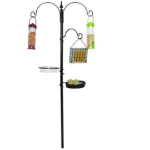 KINGFISHER BLACK METAL GARDEN WILD BIRD CARE TRADITIONAL FEEDING STATION BFS
