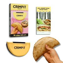 CRIMPiT Wrap - Start Enjoying Wraps Like You've Never seen Them Before - Plus 100 Ideas Recipe Book - Mess Free Burritos, Calzones