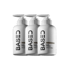 (3PCS) 1-5x 200ml Based on Sea Salt Spray & Santal Sandalwood Curl Cream For Natural Light Hold