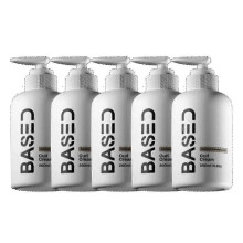 (5PCS) 1-5x 200ml Based on Sea Salt Spray & Santal Sandalwood Curl Cream For Natural Light Hold