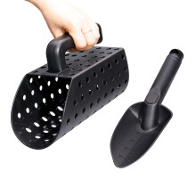 Ejoyous Metal Detector Sand Shovel Set, ABS Shovel & Strainer for Children & Adults, Beach, Treasure Hunting, Garden