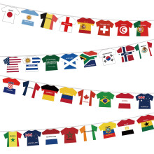 YOFANUP World Cup Football 2026 Flags Bunting - 50ft/15m