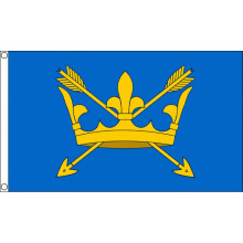 AZ FLAG - Suffolk County Flag - 3x5 Ft - 100D Polyester County Of Suffolk - England Banner with Two Metal Grommets - Fade Resistan