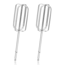 2pcs Hand Mixer Beaters Attachments, Stainless Steel Hand Mixer Replacement Beaters Electric Parts for Hamilton Beach 62682RZ 6269