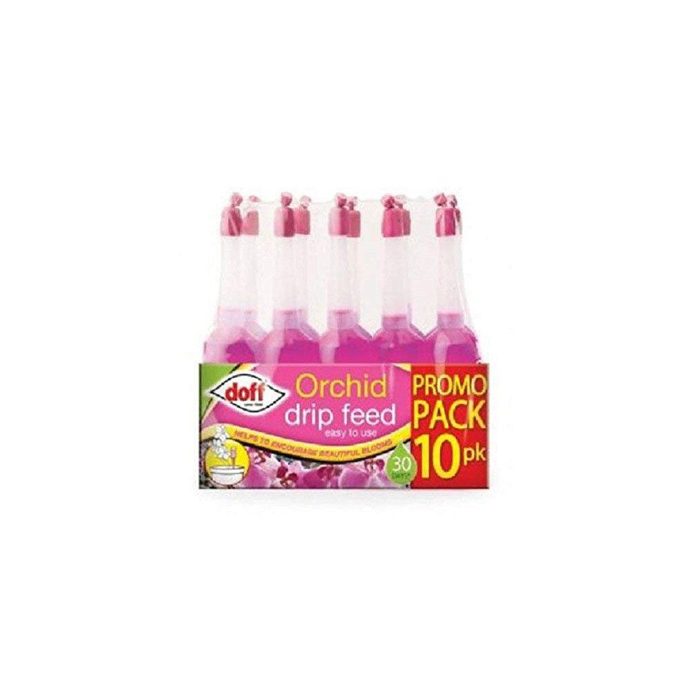 Doff New Pack 10 Orchid Plant Feed Drip Feeders Brand