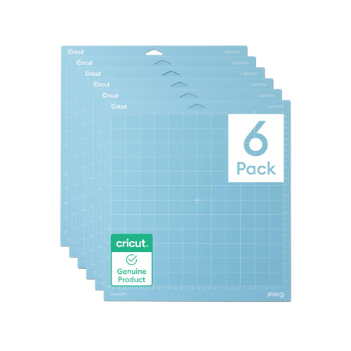 Cricut LightGrip Mat 12x12 (6 Pack)